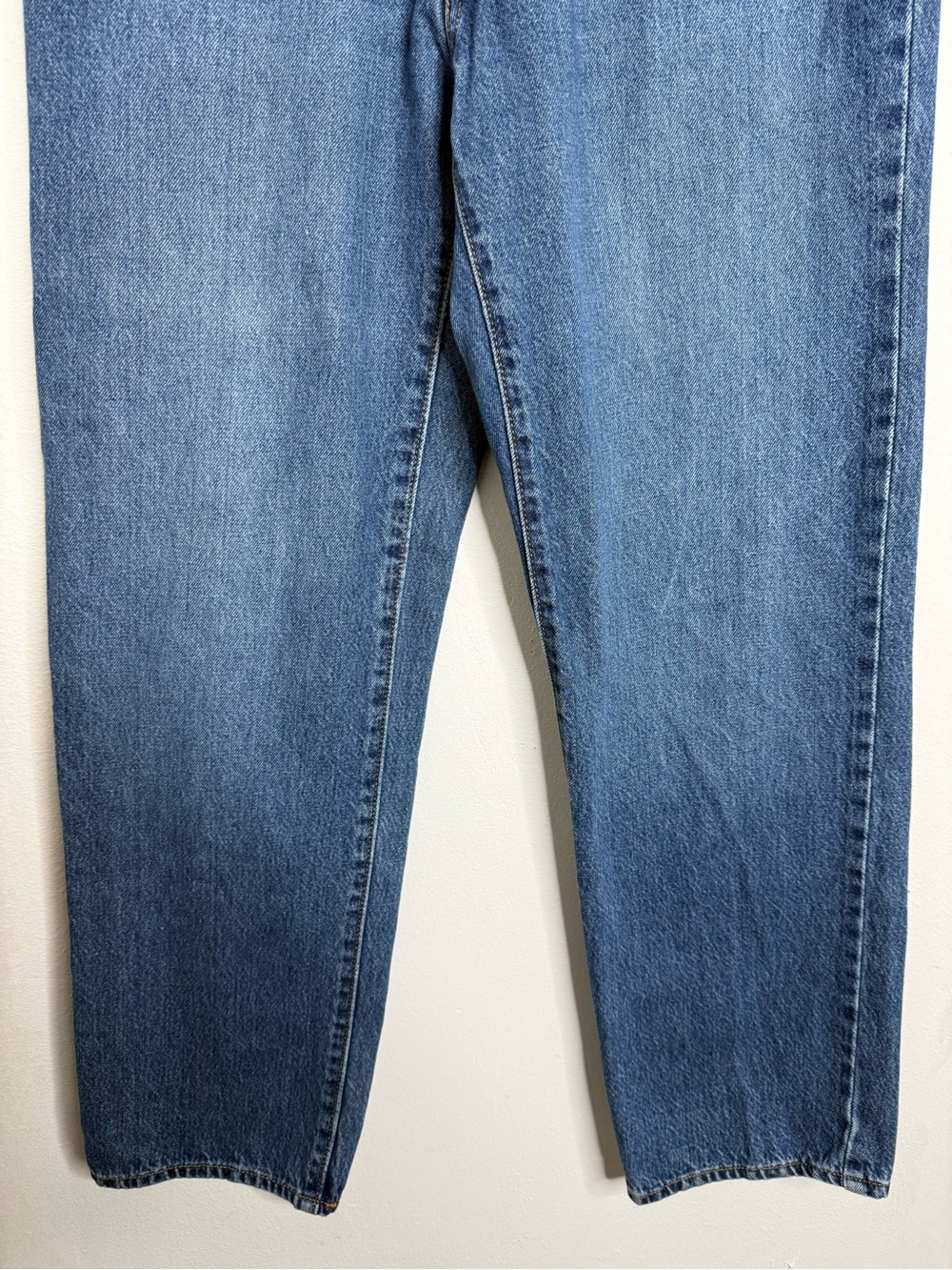 Levi's '94 Baggy Jeans "I'm Never Wrong" Medium Wash 27x31 Vintage Cotton Y2K - Picture 6 of 16